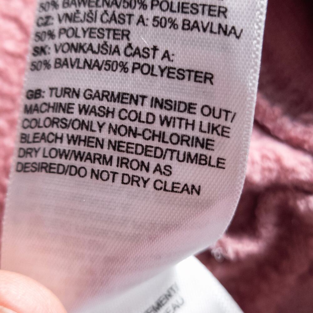 The North Face Women’s Hoodie Pink Size L Color Pop Athleisure Streetwear - Picture 9 of 10